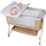 Lit b�b� berceau cododo pour b�b� 0 - 36 mois - hauteur r�glable - matelas inclus