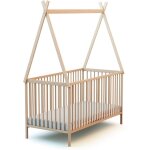 Webaby - lit b�b� en bois 70 x 140 cm avec tipi