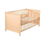 Lit bébé Évolutif 70x140 - roba - réglable en hauteur - 3 barreaux amovibles - coins de transformation ... Lit bébé Évolutif 70x140 - roba - réglable en hauteur - 3 barreaux amovibles - coins de transformation ...