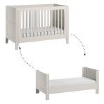 Lit bébé évolutif vox milenne blanc Lit bébé évolutif vox milenne blanc