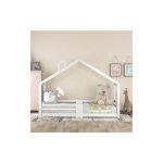 Liberté - lit cabane pour enfant avec cheminée protection contre les chutes sommiers à lattes robustes, ... Liberté - lit cabane pour enfant avec cheminée protection contre les chutes sommiers à lattes robustes, ...