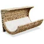Lit pour chats avec coussin jacinthe d'eau 37 x 20 x 20 cm