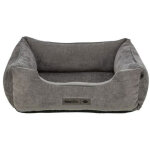Lit pour chien trixie vital lennox 80 x 60 cm gris chenille orthop�dique