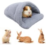 Lit de cochon d'inde lit de hamster sac de couchage grotte nid coussin doux chauds maison de cochon d'inde ...
