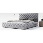 Lit coffre 180 x 200 paris - tête de lit chesterfiled, tissu velours, lit avec rangement - lit adulte ... Lit coffre 180 x 200 paris - tête de lit chesterfiled, tissu velours, lit avec rangement - lit adulte ...