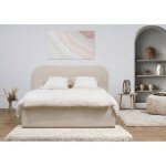 Bobochic - lit coffre cassiopee 160x200 beige Bobochic - lit coffre cassiopee 160x200 beige
