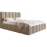 Lit double 180x200 palermo - lit avec rangement - lit design, lit adulte tissu bouclé (brun - anthology ... Lit double 180x200 palermo - lit avec rangement - lit design, lit adulte tissu bouclé (brun - anthology ...