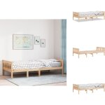 Vidaxl - lit pour enfants sans matelas 90x190 cm bois de pin massif - lit pour enfant - lits pour enfants ...