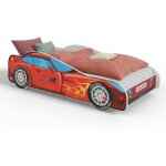 Lit enfant voiture 4x4 160x80 140x80, avec matelas et sommier, multicolore pour garçon, pour chambre ... Lit enfant voiture 4x4 160x80 140x80, avec matelas et sommier, multicolore pour garçon, pour chambre ...