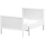 Beliani - lit extensible transformable pour enfant 90 x130 / 160 / 200 cm sommier  lattes bois de pin ...