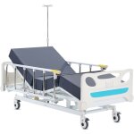 Mophorn - lit d'hôpital électrique 3 fonctions premium, lit de soins intensifs avec matelas, potence ... Mophorn - lit d'hôpital électrique 3 fonctions premium, lit de soins intensifs avec matelas, potence ...