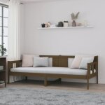 The living store - lit de jour sans matelas marron miel bois pin massif 80x200 cm - lit de jour - canapé ... The living store - lit de jour sans matelas marron miel bois pin massif 80x200 cm - lit de jour - canapé ...