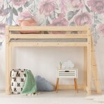 Lit mi - hauteur 70x140 sommier inclus mark bois