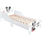 Lit mickey disney blanc vintage �toiles color�es 140x70 cm