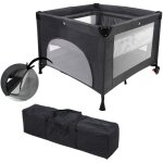 Lit parapluie 2 - en - 1 - parc bb - migo - 100 x 100 x 76 cm - de la naissance a 15 kg - bleu