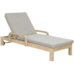 Lit de piscine papouasie beige - hesp�ride