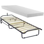 Veriaffari. it - lit pliant avec matelas 80x190 cm pour table de nuit - retepiegh