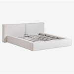 Lit avec sommier coffre tapiss� lunari sklum 140 x 190 cm