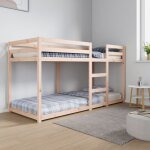 The living store - lit superposé sans matelas 80x200 cm bois de pin massif - lit superposé - lit double ... The living store - lit superposé sans matelas 80x200 cm bois de pin massif - lit superposé - lit double ...