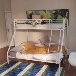 Meubles cosy - lit superpos - lit de deux places - lit dessous 140 x 190 cm et lit dessus 90 x 190 cm ...