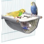 Lit superpos� hamac pour oiseaux, nid - caverne, accessoires pour cage � oiseaux, jouet pour perruches, ...