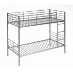 Lit superposé twins divisible - argent - 80 x 190 Lit superposé twins divisible - argent - 80 x 190