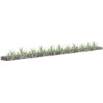 The living store - lit surlev  gabion acier galvanis 450x30x10 cm - jardinire  gabion - bac  plantation ...