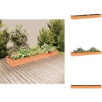 Vidaxl - lit surlev de jardin doublure 240x45x25 cm bois massif sapin - lit surlev - jardin - bac ...