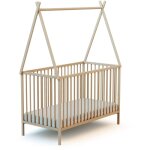 Webaby - lit tipi 60x120 en bois