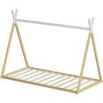 Lit tipi indy 90x190 cm (matelas non inclus) - minea