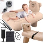 Lit de voyage gonflable, matelas pour avion, train, voiture, lit + pompe