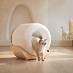 Liti�re chat automatique intelligente avec nettoyage auto, contr�le via app, capteur de poids, d�sodorisation, ...