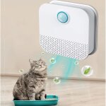 Litire pour chats purificateur d'odeur de chat intelligent for chats litire dsodorisant chien toilette ...