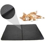 Liti�re pour chat. tampons pi�ges � eau et � urine. nid d'abeille double couche. tapis pour animaux de ...