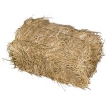 Liti�re de paille en cubes pour chenil, poulailler, potager, pour chien, lapin, animaux 8 kg xxl