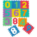 Littletom - tapis de jeu doux pour bb dalles puzzle en mousse enfants chiffres