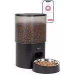 Livoo - distributeur de croquettes automatique 5w noir pet106