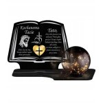 Livre sph�rique led � bougie solaire perp�tuelle de grande taille pour la pierre tombale de la toussaint ...