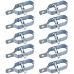 Lntyq 10 pi�ces tendeur grillage, tendeur de cl�ture, tendeurs � fil barbel�, kit de connecteurs tendeur ...