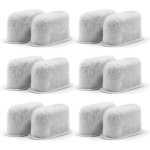 Lot de 12 filtres  eau  charbon de rechange compatibles pour cafetires ? compatible avec toutes les ...