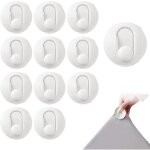 12 pices attaches de couette, clips de housse couette, clip de couette, clip housse de couette, pince ...