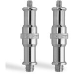 Lot de 2 adaptateurs pour support de lampe 3 / 8' vers 1 / 4' adaptateur filet pour support de microphone ...