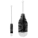 Lot de 2 goupillon bouteille brosses de nettoyage brosse bouteille nettoyage avanc pour bouteilles en ...
