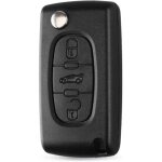 Lntyq 2 pcs coque cl� peugeot 207, compatible pour peugeot 207 307 407 208 308 408, citro�n c2 c3 c4 ...