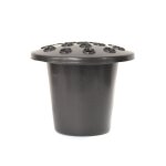 Lot de 2 vases funéraires avec couvercle en plastique - décoration tombale idéale pour fleurs fraîches ... Lot de 2 vases funéraires avec couvercle en plastique - décoration tombale idéale pour fleurs fraîches ...