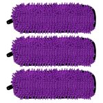 Lot de 3 tampons de rechange rutilisables compatibles avec swiffer powermop, tampons en microfibre pour ...