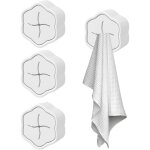 Lntyq - 4 pcs accroche torchon, accroche torchon cuisine, accroche torchon adhsif, porte torchon, attache ...