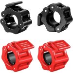 4 pièces clips de collier d'haltères fermoirs d'haltères de 30mm barbell clip collier bague de serrage ... 4 pièces clips de collier d'haltères fermoirs d'haltères de 30mm barbell clip collier bague de serrage ...