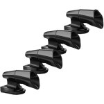 4 pices sifflets de cerf avertissement de la faune pour voitures, vhicules, motos, noir ultrasonique ...