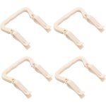 4 pices support sac poubelle clip fermeture poubelle supports de pince  clip en plastique pour poubelle ...
